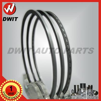 Chromium piston rings used for diesel-engine automobiles