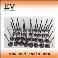 Intake Valve Guide S6D95 Exhat Valve Seat S6D95L Engine Valves For Komatsu