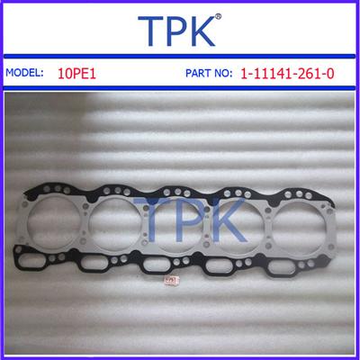 Isuzu 10PE1 Gasket Kit 1-87812-011-0 1-87811-981-0, Cylinder head gasket set 1-11141-261-0