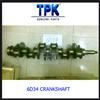 SK200-3 Forged Steel Cast Crankshaft ME082505,6D31 6D31T engine parts