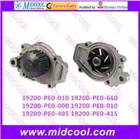 
High quality New Warranty Water Pump 19200-PE0-010 19200-PE0-660 19200-PE0-000 19200-PE0-010 19200-PE0-405 19200-PE0-415

