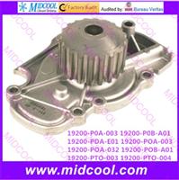 
High quality New Warranty Water Pump 19200-P0A-003 19200-P0B-A01 19200-PDA-E01 19200-POA-003 19200-POA-032 19200-POB-A01
