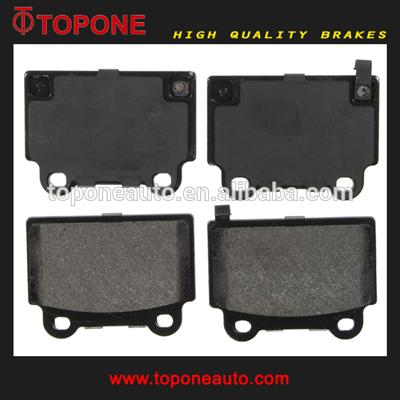 D1368 brake pad kit for MITSUBISHI Front Axle semi metal brake pad GDB3488