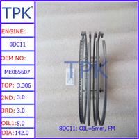 
MITSUBISHI 8DC11 ENGINE PISTON RING ME065607 Oil ring 5mm FM
