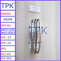 
Mitsubishi S6E piston ring set
