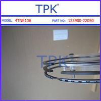 
4TNE106 ENGINE PARTS, PISTON, RING SET, 123900-22050
