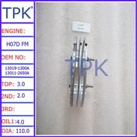 
HINO H07D ENGINE PISTON RING,13019-1300A 13019-2650A 13019-2651A
