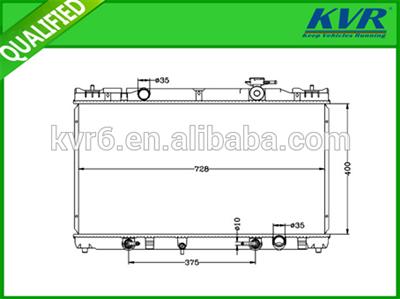 RADIATOR FOR CAMRY'03-06 ACV30 AT 16400-28280/0H131 400*728*16/26 KVR-22037