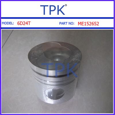 6D24T Engine Parts, Piston set, Cylinder Liner Kits ME152652