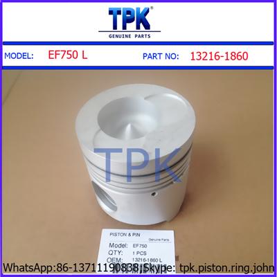 EF750 ENGINE PARTS PISTON KIT 13216-1860 LEFT
