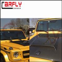 
Carbon fiber bonnet hood for G Class Vent hood for Barbus G500
