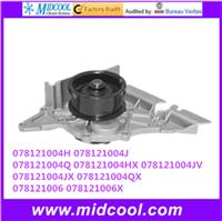 
High quality New Warranty Water Pump 078121004H 078121004J 078121004Q 078121004HX 078121004JV 078121004JX 078121004QX 078121006
