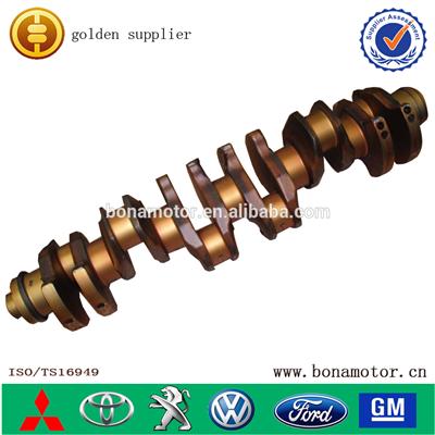 engine parts for MAN D2866 forged crankshaft