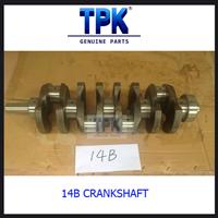 
14B Forged Steel Cast Engine Parts Crankshaft 13401-58030 58021 58050
