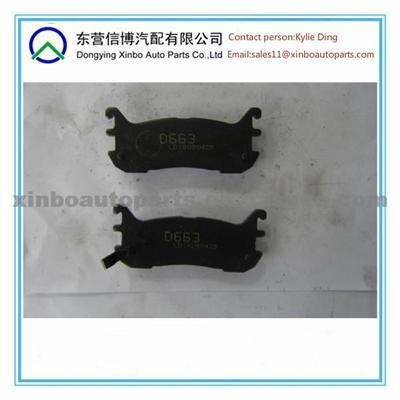 Brake Pad D663 For Ford, Mazda