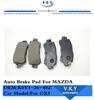 
K0Y1-26-48Z Auto REAR brake pad For MAZDA
