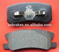 
auto brake pads D868 with Eroupean high quality formula suitable for MITSUBISHI OUTLANDER II /MONTERO III
