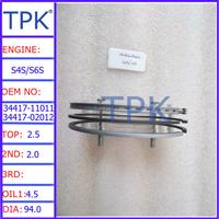 
Mitsubishi S4E PISTON RING, S4S PISTON RING 34417-11011 34417-02012
