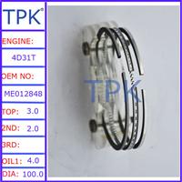
4D31T Piston Ring ME012848 ME997396 ME997398 ME999783
