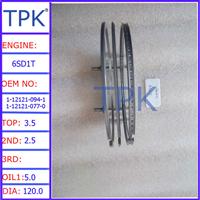 
Isuzu 6SD1T engine piston ring, 6SD1 Piston Ring 1-12121-094-1 1-12121-077-0
