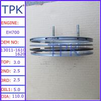 
Hino EH700 engine piston ring set 13019-1310A
