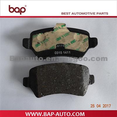 Opel Brake Pad 1605086,1605233,1605625,GDB1515