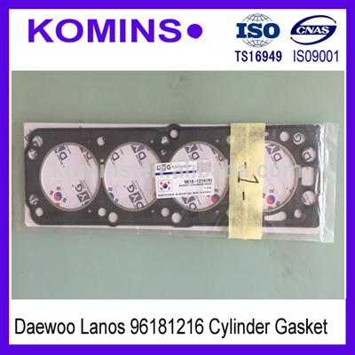 96181216 Daewoo Cylinder Gasket for Lanos or Chevrolet