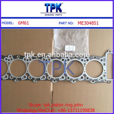 6M61 OVERHAUL FULL GASKET KIT SET ME993467