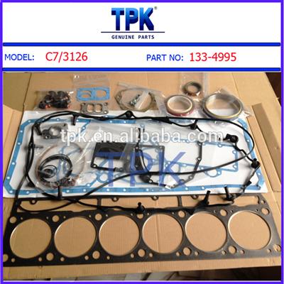 C7 3126 OVERHAUL GASKET KIT COMPLETE SET 133-4995 1334995