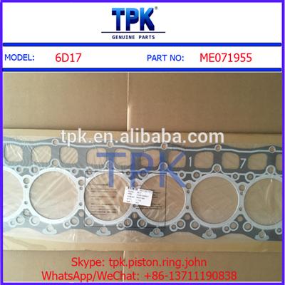 6D17 CYLINDER HEAD GASKET ME071955