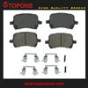 15243704 D1160 For CHEVROLET High Temperature Resistant Car Parts Brake Pad