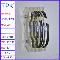 
For Perkins piston ring set, MF165 4.236 6.353 A4.212 ring set
