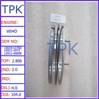 
HINO W04D PISTON RING,13019-1170A 13011-1973 13011-4080B
