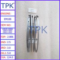 
HINO EM100 RING SET, EM100 ENGINE PISTON RING 13019-1540A 13011-1921A 13011-1931 13011-1921
