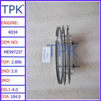 
4D34 PISTON RING ME997237
