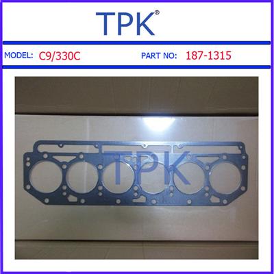 C9 Top Overhaul Gasket Kit CTPC9002A, Bottom lower Overhaul Gasket Kit CTPC9003A 187-1315