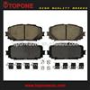 Low metallic truck brake pad D1628 A715K 0446552270 for TOYOTA Brake Pad