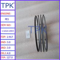 
PE piston ring 1-12121-145-0, Isuzu 10PE1 Engine Piston Ring
