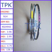 
3804500 4089489 4024942, N14 piston ring

