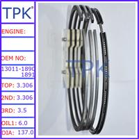 
Hino EF750T Piston RING 13011-1890 13011-1891, EF700T Ring Set
