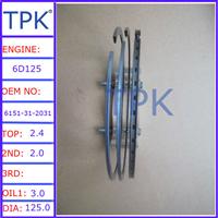
Komatsu 6D125 piston ring set, 6151-31-2031
