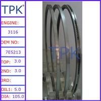 
3114 engine parts, piston ring set, 7E5213,1077787, 735786, 7C5232
