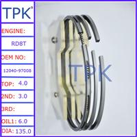 
12040-97008 12040-97128, RD8T ENGINE PISTON RING,RD10T PISTON RING
