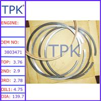 
NTA855 engine piston ring set,3803471
