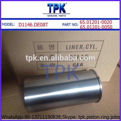 D1146 D1146T CYLINDER LINER 65.01201-0050 65.01201-0020