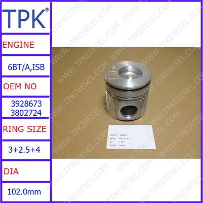 6BT PISTON KIT 3928673 3802724