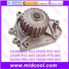 High quality New Warranty Water Pump 19200-P72-013 19200-P72-003 19200-P72-A01 19200-P75-003 19200-PR4-003 19200-PR4-013