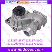 
High quality New Warranty Water Pump 11511742517 11511741002 11510007043 11511736203
