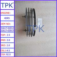 
Mitsubishi 4DR5 piston ring set
