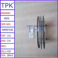 
4D32 piston ring, ME997240 ME997318
